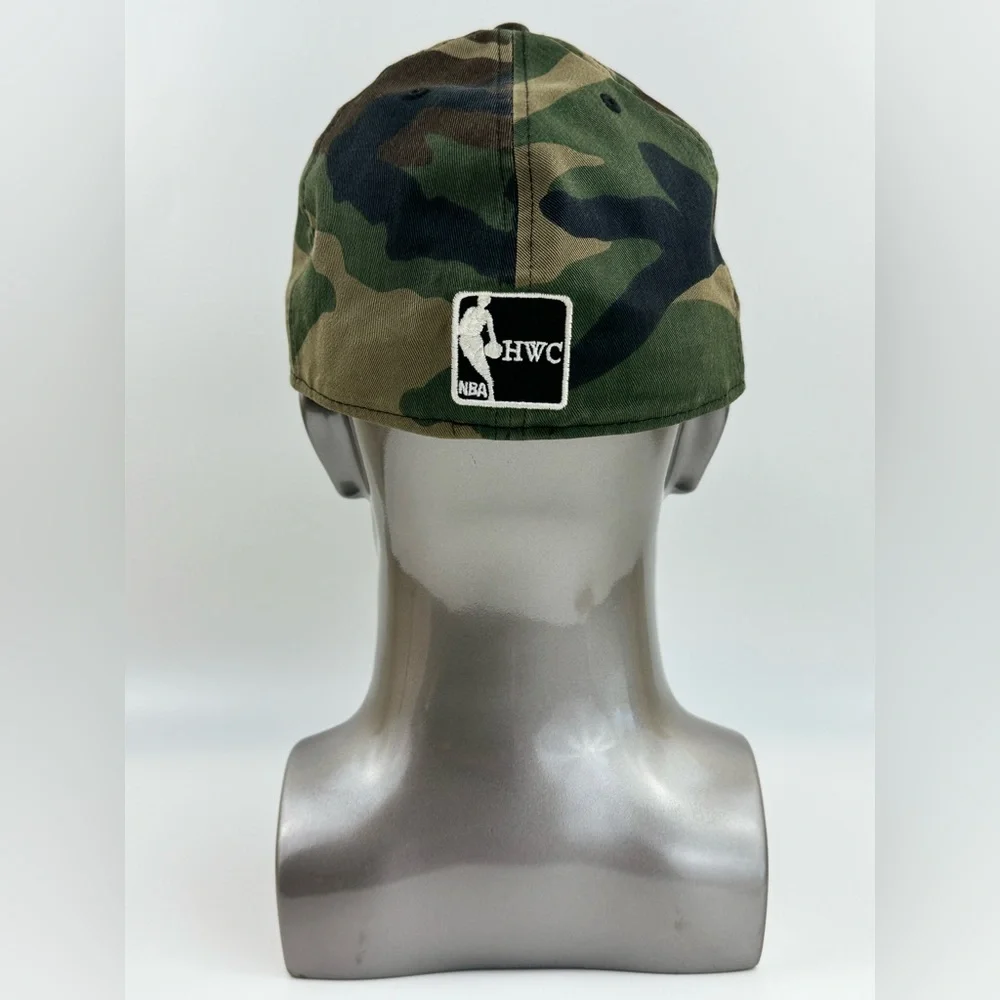 New Era Chicago Bulls Windy City Hardwood Classics NBA Camo Basketball Cap 7 3/8 - Picture 5 of 11